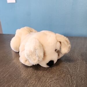 Vintage Russ Rover Cream Plush Dog Toy